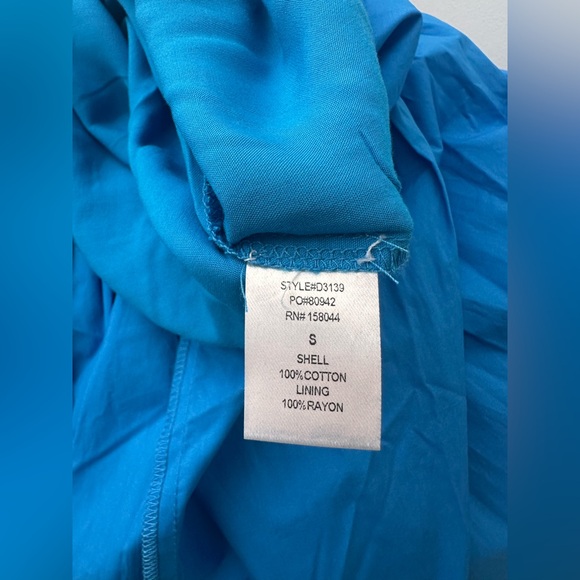 Lena One-Shoulder Poplin Maxi Dress - Picture 5 of 8